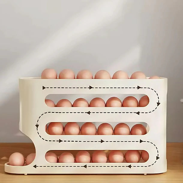 Organizador de Huevos con Sistema Deslizante