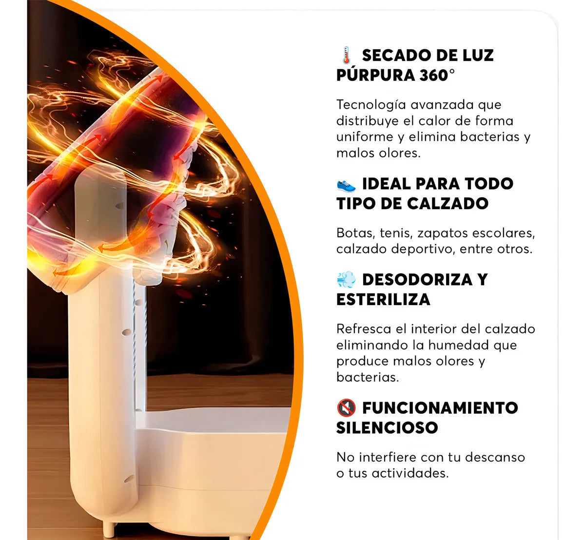 Secador de zapatos
